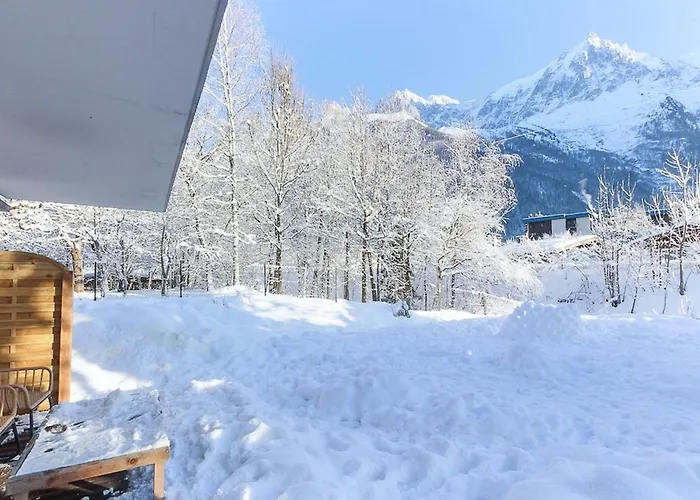 Violette De Cham - Jardin Prive - Vue Mont Blanc