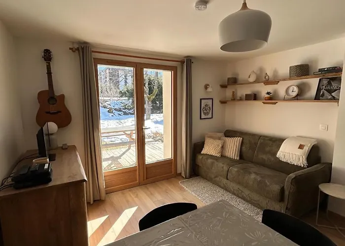 Violette De Cham - Jardin Prive - Vue Mont Blanc Chamonix