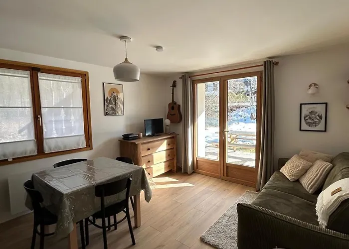 Apartment Violette De Cham - Jardin Prive - Vue Mont Blanc *