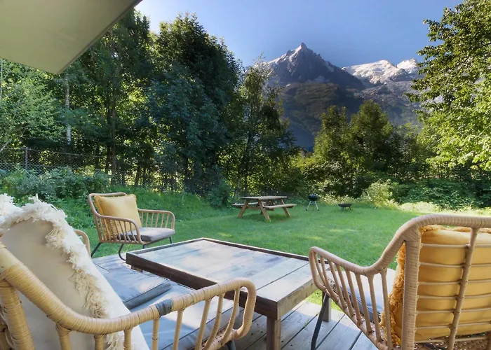 Apartment Violette De Cham - Jardin Prive - Vue Mont Blanc *